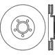 Purchase Top-Quality Front Disc Brake Rotor by CENTRIC PARTS - 121.63053 pa2
