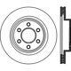 Purchase Top-Quality Disque de frein à disque avant by CENTRIC PARTS - 121.63055 pa7