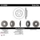 Purchase Top-Quality Front Disc Brake Rotor by CENTRIC PARTS - 121.63058 pa1