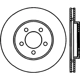 Purchase Top-Quality Front Disc Brake Rotor by CENTRIC PARTS - 121.63058 pa4