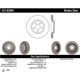 Purchase Top-Quality Disque de frein à disque avant par CENTRIC PARTS - 121.63061 pa4