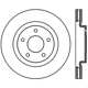 Purchase Top-Quality CENTRIC PARTS - 121.63067 - Front Disc Brake Rotor pa4