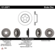 Purchase Top-Quality Disque de frein à disque avant par CENTRIC PARTS - 121.63071 pa6