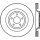 Purchase Top-Quality Front Disc Brake Rotor by CENTRIC PARTS - 121.63072 pa7