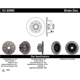 Purchase Top-Quality Disque de frein à disque avant par CENTRIC PARTS - 121.65000 pa3