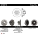 Purchase Top-Quality Disque de frein à disque avant par CENTRIC PARTS - 121.65010 pa4