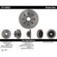 Purchase Top-Quality Front Disc Brake Rotor by CENTRIC PARTS - 121.65022 pa4