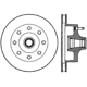 Purchase Top-Quality CENTRIC PARTS - 121.65023 - Front Disc Brake Rotor pa9