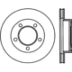Purchase Top-Quality Front Disc Brake Rotor by CENTRIC PARTS - 121.65041 pa3