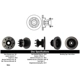 Purchase Top-Quality Disque de frein à disque avant par CENTRIC PARTS - 121.65043 pa11