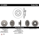 Purchase Top-Quality Disque de frein à disque avant par CENTRIC PARTS - 121.65050 pa4