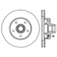 Purchase Top-Quality CENTRIC PARTS - 121.65051 - Front Disc Brake Rotor pa13