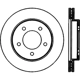 Purchase Top-Quality Disque de frein à disque avant par CENTRIC PARTS - 121.65057 pa1