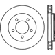 Purchase Top-Quality Front Disc Brake Rotor by CENTRIC PARTS - 121.65058 pa6