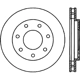 Purchase Top-Quality Front Disc Brake Rotor by CENTRIC PARTS - 121.65062 pa1