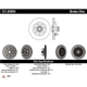 Purchase Top-Quality Front Disc Brake Rotor by CENTRIC PARTS - 121.65065 pa2