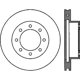 Purchase Top-Quality Front Disc Brake Rotor by CENTRIC PARTS - 121.65068 pa1