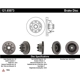 Purchase Top-Quality Disque de frein à disque avant par CENTRIC PARTS - 121.65073 pa7