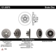 Purchase Top-Quality Disque de frein à disque avant par CENTRIC PARTS - 121.65076 pa7