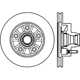Purchase Top-Quality Disque de frein à disque avant par CENTRIC PARTS - 121.65077 pa5