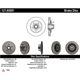 Purchase Top-Quality Disque de frein à disque avant par CENTRIC PARTS - 121.65081 pa7