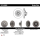 Purchase Top-Quality Disque de frein à disque avant par CENTRIC PARTS - 121.65083 pa3