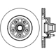 Purchase Top-Quality Disque de frein à disque avant par CENTRIC PARTS - 121.65083 pa7