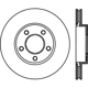 Purchase Top-Quality Front Disc Brake Rotor by CENTRIC PARTS - 121.65089 pa1