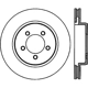 Purchase Top-Quality Front Disc Brake Rotor by CENTRIC PARTS - 121.65091 pa2