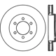 Purchase Top-Quality Front Disc Brake Rotor by CENTRIC PARTS - 121.65100 pa6