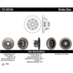 Purchase Top-Quality Disque de frein à disque avant par CENTRIC PARTS - 121.65104 pa2