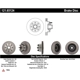 Purchase Top-Quality Disque de frein à disque avant par CENTRIC PARTS - 121.65124 pa2