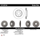 Purchase Top-Quality Front Disc Brake Rotor by CENTRIC PARTS - 121.65134 pa4