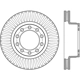 Purchase Top-Quality Disque de frein à disque avant par CENTRIC PARTS - 121.65152 pa5