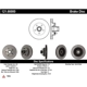 Purchase Top-Quality Front Disc Brake Rotor by CENTRIC PARTS - 121.66000 pa2