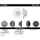 Purchase Top-Quality Disque de frein à disque avant par CENTRIC PARTS - 121.66002 pa7