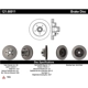 Purchase Top-Quality Disque de frein à disque avant par CENTRIC PARTS - 121.66011 pa6