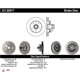 Purchase Top-Quality Disque de frein à disque avant par CENTRIC PARTS - 121.66017 pa2