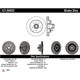 Purchase Top-Quality Disque de frein à disque avant par CENTRIC PARTS - 121.66025 pa2