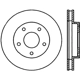 Purchase Top-Quality Front Disc Brake Rotor by CENTRIC PARTS - 121.66038 pa4