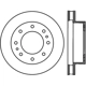 Purchase Top-Quality CENTRIC PARTS - 121.66042 - Front Disc Brake Rotor pa2