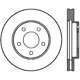 Purchase Top-Quality Front Disc Brake Rotor by CENTRIC PARTS - 121.66046 pa4