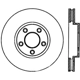 Purchase Top-Quality Front Disc Brake Rotor by CENTRIC PARTS - 121.66047 pa2