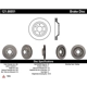 Purchase Top-Quality Disque de frein à disque avant par CENTRIC PARTS - 121.66051 pa3
