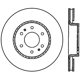 Purchase Top-Quality Front Disc Brake Rotor by CENTRIC PARTS - 121.66053 pa3