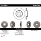 Purchase Top-Quality Front Disc Brake Rotor by CENTRIC PARTS - 121.66053 pa5