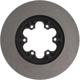 Purchase Top-Quality Front Disc Brake Rotor by CENTRIC PARTS - 121.66056 pa5