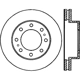 Purchase Top-Quality Disque de frein à disque avant par CENTRIC PARTS - 121.66059 pa1