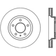 Purchase Top-Quality Front Disc Brake Rotor by CENTRIC PARTS - 121.66067 pa3