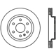 Purchase Top-Quality CENTRIC PARTS - 121.66069 - Front Disc Brake Rotor pa7